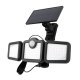 Солнечный светильник с датчиком движения Forever Light SUNARI FLS-04 8W 600lm IP65