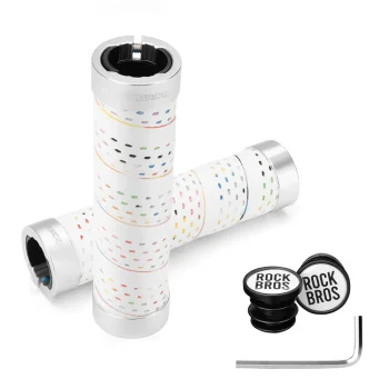 Rockbros GR0112 Handlebar Grips - White