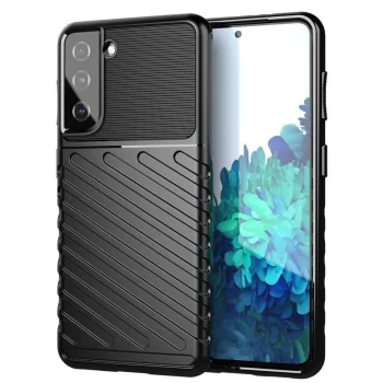 Thunder Case силиконовый бронированный чехол для Samsung Galaxy S23+ черный