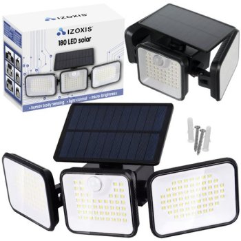 Солнечный светильник Izoxis 00024889 180 LED с датчиком движения и...