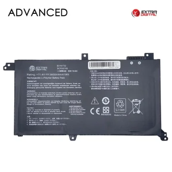 Аккумулятор Extra Digital для ноутбука ASUS B31N1732, 3600mAh