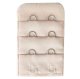 Bra Extenders Set of 3 (White, Black, Nude)