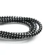 Maclean MCE473 microUSB kabelis, Fast Charge 2.4A, 1m, Melns