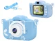 Bērnu Mini Fotoaparāts Digitālā Kamera ar Spēlēm Kaķis, 1080P, Zils | Children HD Digital Camera
