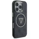 Guess IML Metal Glitter 4G MagSafe Vāciņš iPhone 16 Pro, Melns