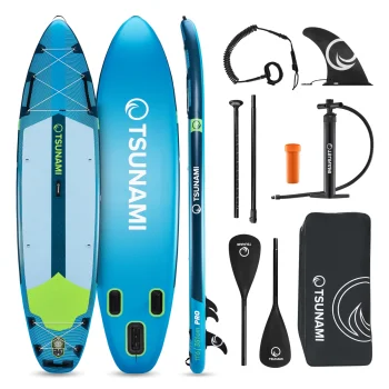 SUP-доска 4Fizjo 1837 PRO TSUNAMI 350 см T15, разноцветная