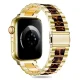 Siksniņa Tech-Protect Modern Apple Watch 4 / 5 6 7 8 9 SE (38 40 41 mm) - Zelta Leopards | Strap Gold Leopard