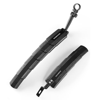 Телескопический комплект велосипедных крыльев Rockbros FK-810 Черный