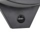 Maclean LED fasādes lampa ar kustību sensoru, 10W, IP54, 800lm, melna