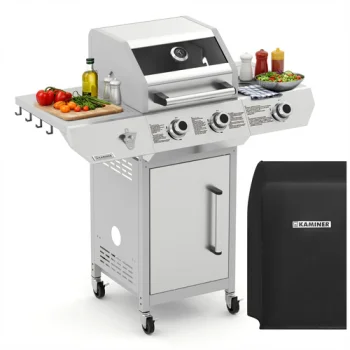 Gāzes grils Kaminer Varen 3.0, 10kW, 2+1