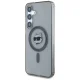 Karl Lagerfeld Button Choupette MagSafe vāciņš Samsung Galaxy S25 melns