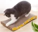 Horizontāls kartona kaķu nagu asināmais, skrāpis / Gulta, sols kaķiem | Cat Horizontal Cardboard Scratching Post
