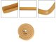 Foam Edge and Corner Guard Protector for Baby Proofing 2m, Brown