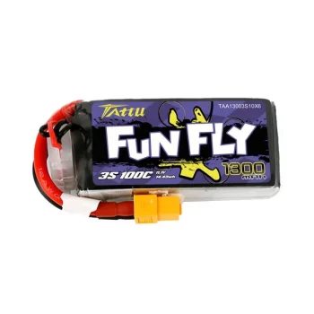 Аккумулятор Tattu Funfly 1300mAh 11.1V 100C 3S1P
