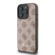 Guess Peony Script MagSafe futrālis iPhone 16 Pro Max - brūns | case for brown