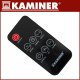 Kaminer Lumni 2.0 Ceramic Electric Heater, 2000W, with Remote Control