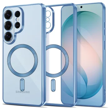 Tech-Protect MagFlex vāciņš Samsung Galaxy S26 Ultra, Transparent Blue