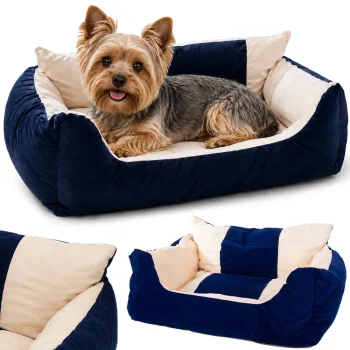 Soft Dog and Cat Bed, 54 x 36 x 15 cm