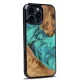 Bewood unikāls korpuss iPhone 16 Pro Max - tirkīza krāsā | Unique Case for Turquoise