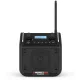 Būvlaukuma radio PerfectPro DABPRO DAB+ FM Bluetooth, melns