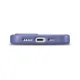 Кожаный чехол iCarer для iPhone 14 Plus с MagSafe, Light Purple