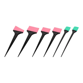 Silicone Hair Dye Brush Set, 6 pcs