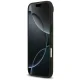 Чехол Guess Grained Flowers Classic Logo MagSafe для iPhone Air, Черный