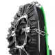 MOUNTAIN GOAT Standard tūrisma apavu dzelkšņi (44-46) XL, zaļi