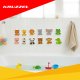 Kruzzel 00026600 Foam Bath Stickers - Animals