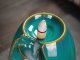Ceramic Waterfall Incense Burner for Aromatherapy + 10 Cones, Blue
