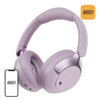 Bezvadu austiņas QCY H3 Pro ANC, violetas
