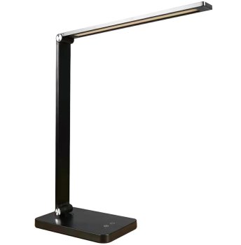 Сенсорная Светодиодная Настольная Лампа, Чёрный | LED Desk Lamp Touch