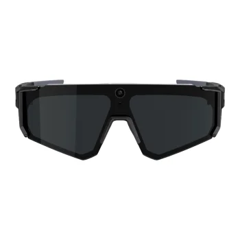 Colmi V06 AI viedās sporta saulesbrilles ar kameru, melnas