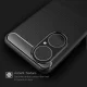 Huawei P50 Carbon Flexible Cover TPU Case, Black | Telefona Maciņš Vāciņš Apvalks Bampers