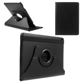 Huawei MediaPad M3 Lite 10.1" Litchi Texture Rotary Stand Leather Case, Black | Чехол Книжка для...