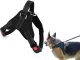 Durable Dog Harness with Handle and Reflectors, Size L