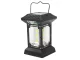 Solārā lampa ar kustības un krēslas sensoru, 60 LED COB, 5 režīmi, melna