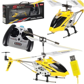 Tālvadības helikopters Syma S107G, dzeltens