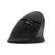 Bezvadu vertikālā pele Delux M618Mini DB BT+2.4G 2400DPI (melna) | Wireless Vertical Mouse (black)