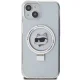 Чехол Karl Lagerfeld для iPhone 15 Plus Ringstand MagSafe, белый