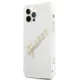 Чехол Guess для iPhone 12 Pro Max Vintage Script, прозрачный