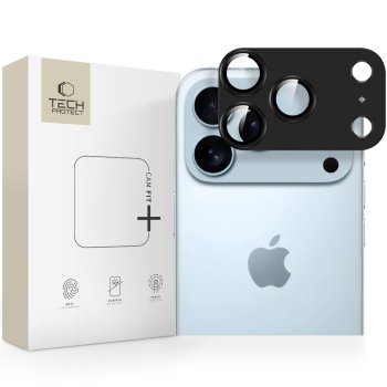Tech-Protect iPhone 17 Pro Camera Cover Camfull Fit+, Black
