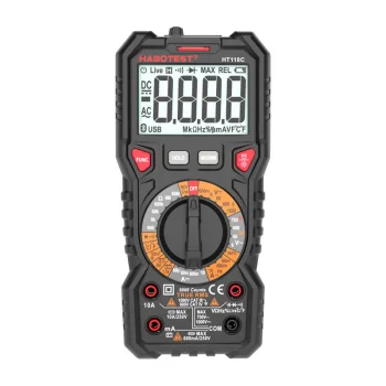 Digitālais multimetrs Habotest HT118C ar lukturīti, True RMS un NCV