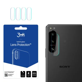 Гибридное защитное стекло для камеры Sony Xperia 5 IV 3mk Lens Protection