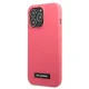 Karl Lagerfeld Silicone Plaque vāciņš priekš iPhone 13 Pro Max, Fuchsia