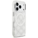 Чехол Karl Lagerfeld IML KL Monogram MagSafe для iPhone 17 Pro - Белый