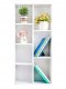 ModernHome WYJ-071 White Bookcase Shelving Unit