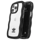 Чехол Adidas для iPhone 13 / 13 Pro OR Wavy Case, черный/прозрачный