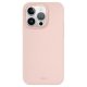 Uniq Lino Hue iPhone 15 Pro 6.1" case Magclick Charging pink/blush pink