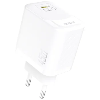 Сетевое зарядное устройство Dudao A28 45W GaN USB-C, белое